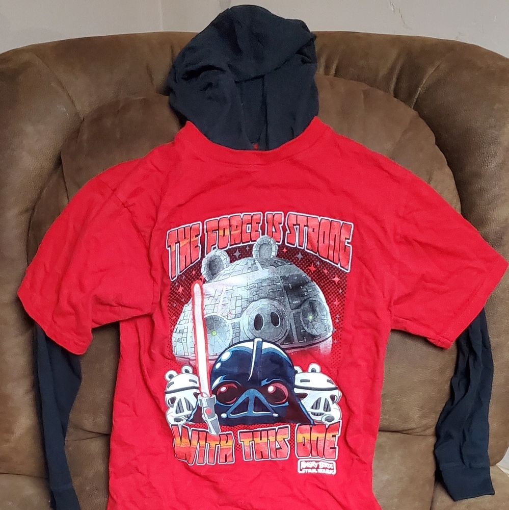 Angry Birds Star Wars Shirt Size 14 - 16